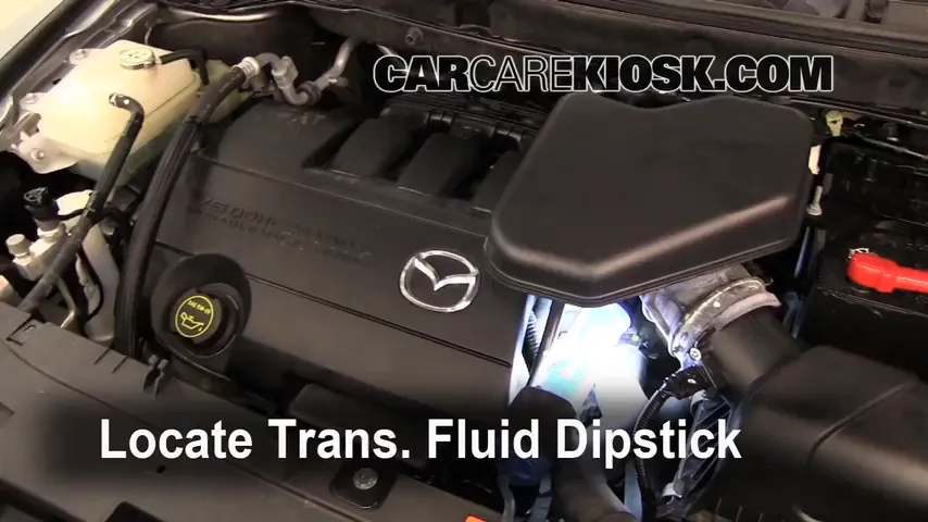 2009 Mazda CX-9 Touring 3.7L V6 Transmission Fluid Add Fluid